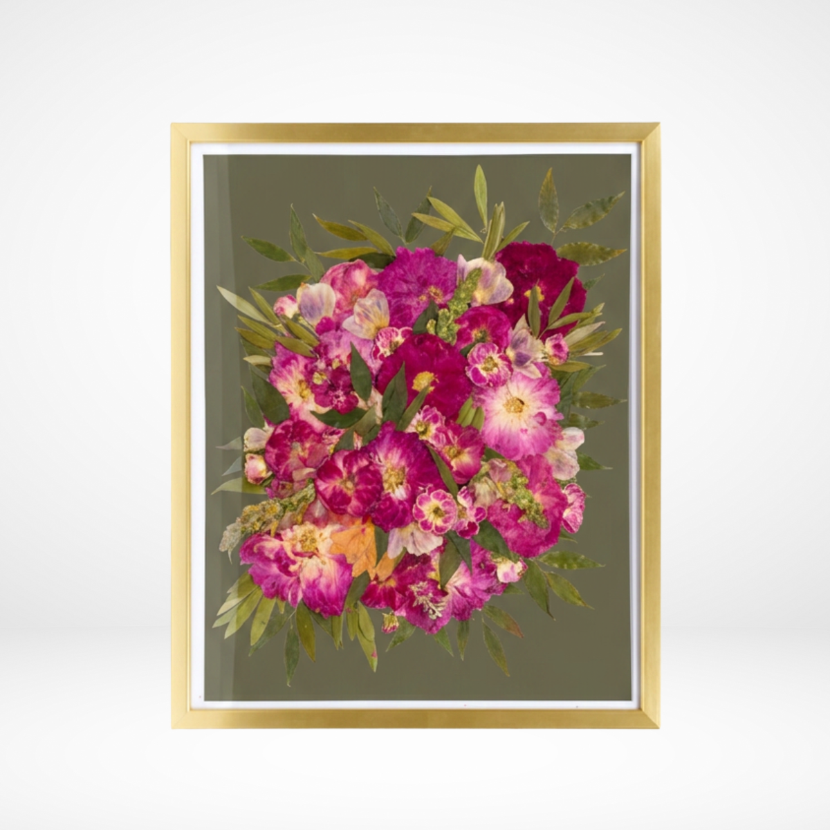 16x20 Flower Burst | Bouquet Preservation Frame