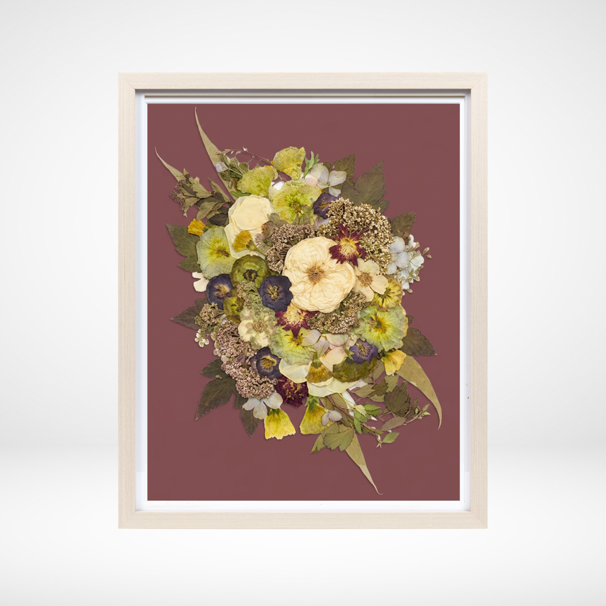 16x20 Flower Burst | Bouquet Preservation Frame