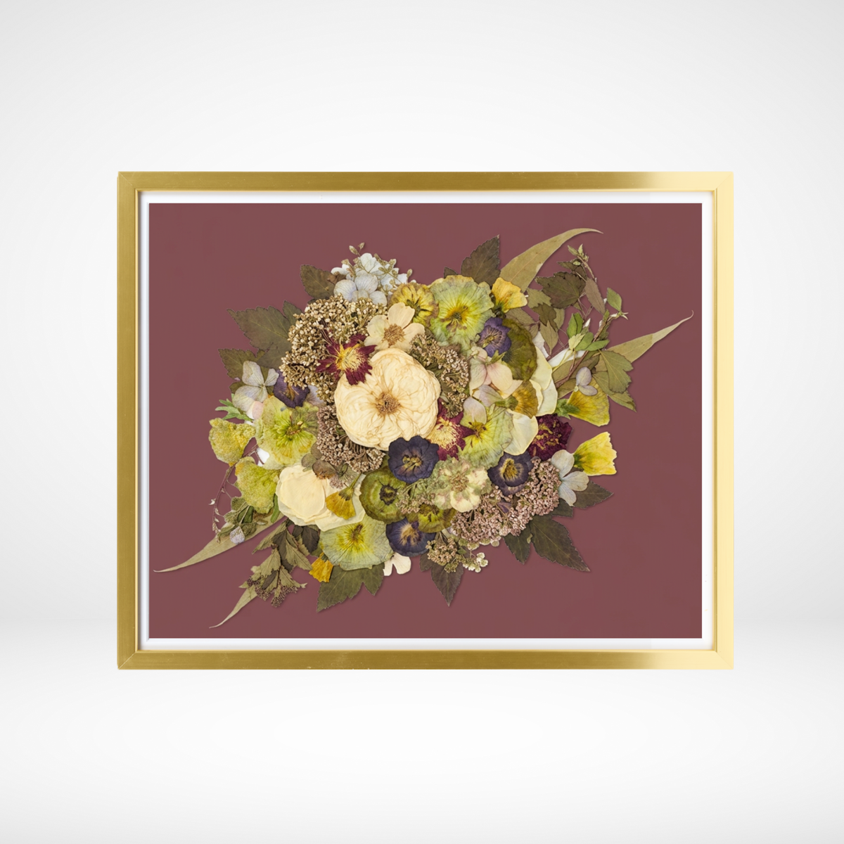 16x20 Flower Burst | Bouquet Preservation Frame