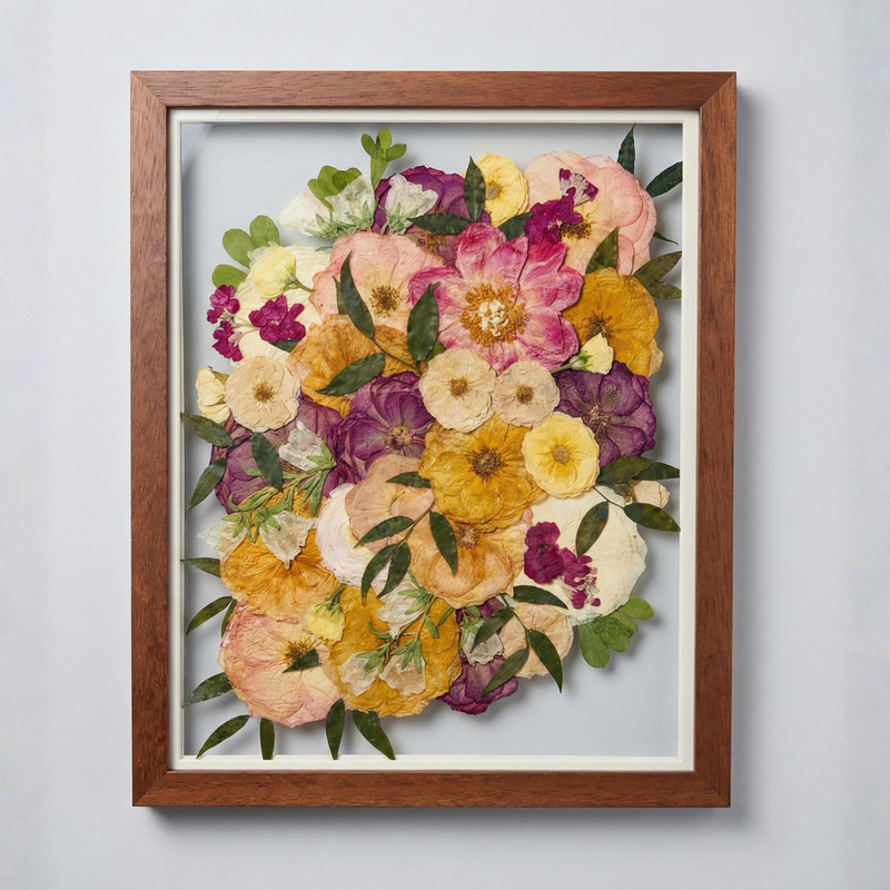 Pressed 16x20 Walnut Frame