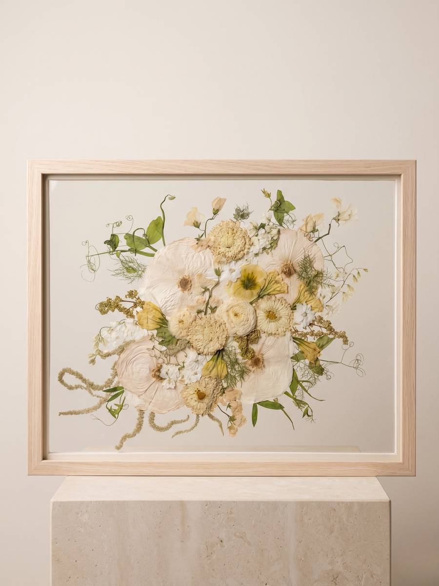 16x20 Pressed Frame -- Natural Wood