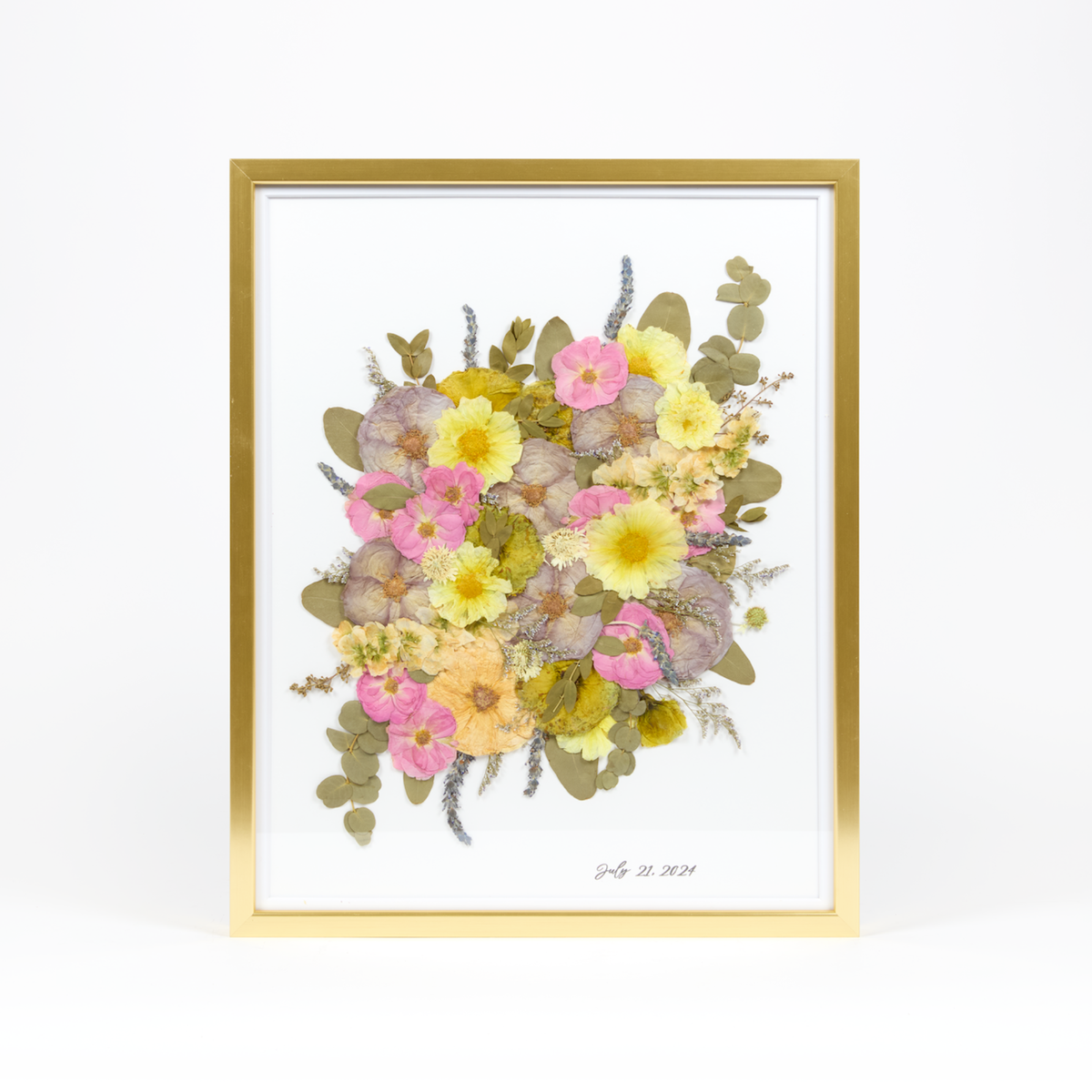16x20 Flower Burst | Bouquet Preservation Frame