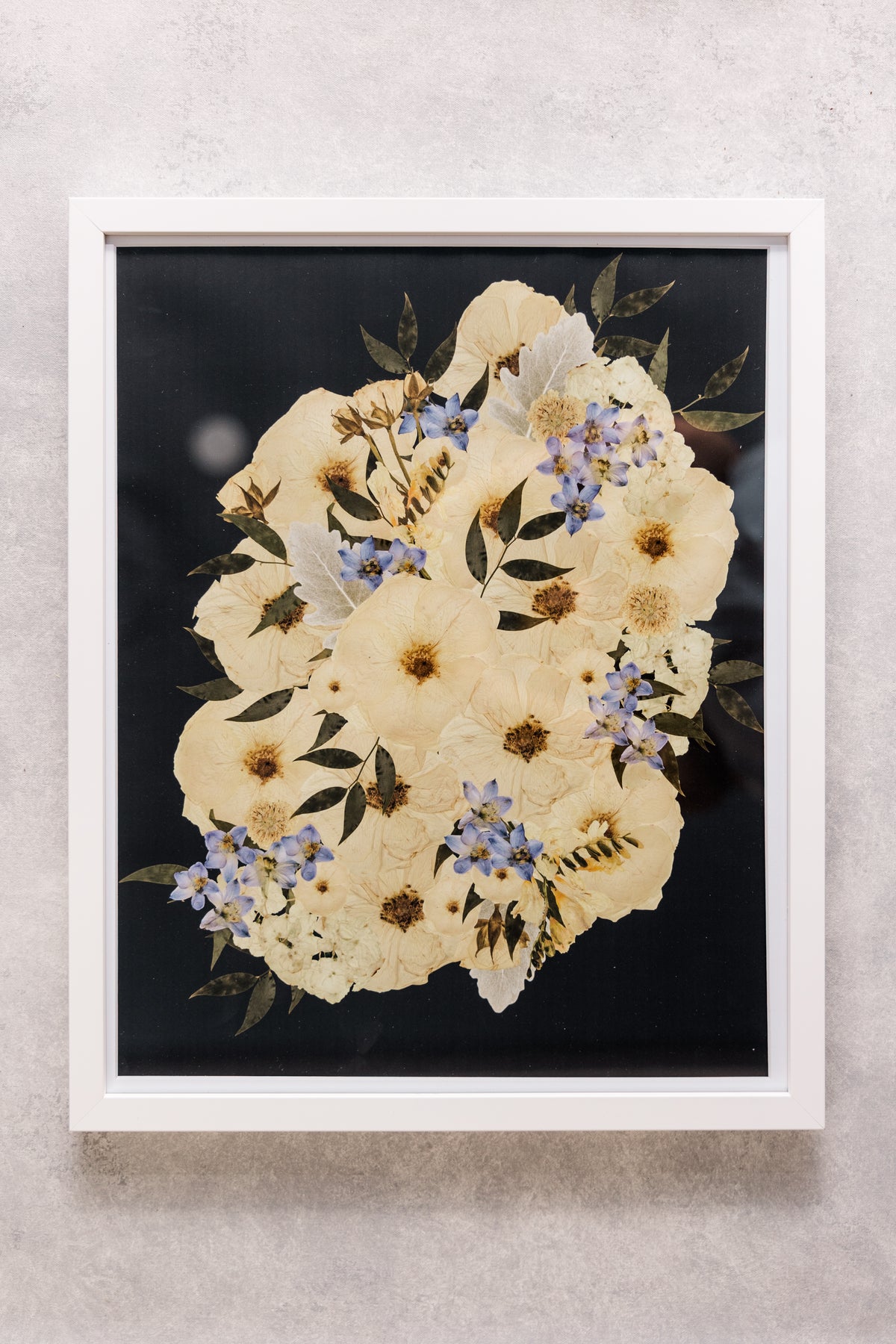 Digital Floral | Your Bouquet Recreated as a Pressed Flower Art Print
