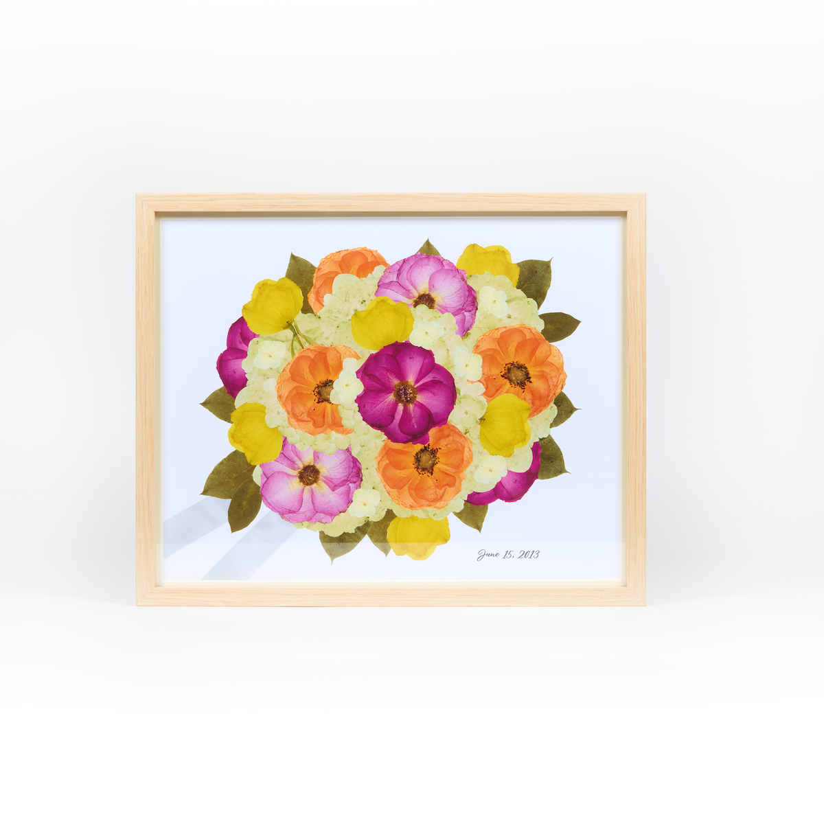 Digital Floral - Your Bouquet Designed as an Art Print (8-10 Week Delivery)