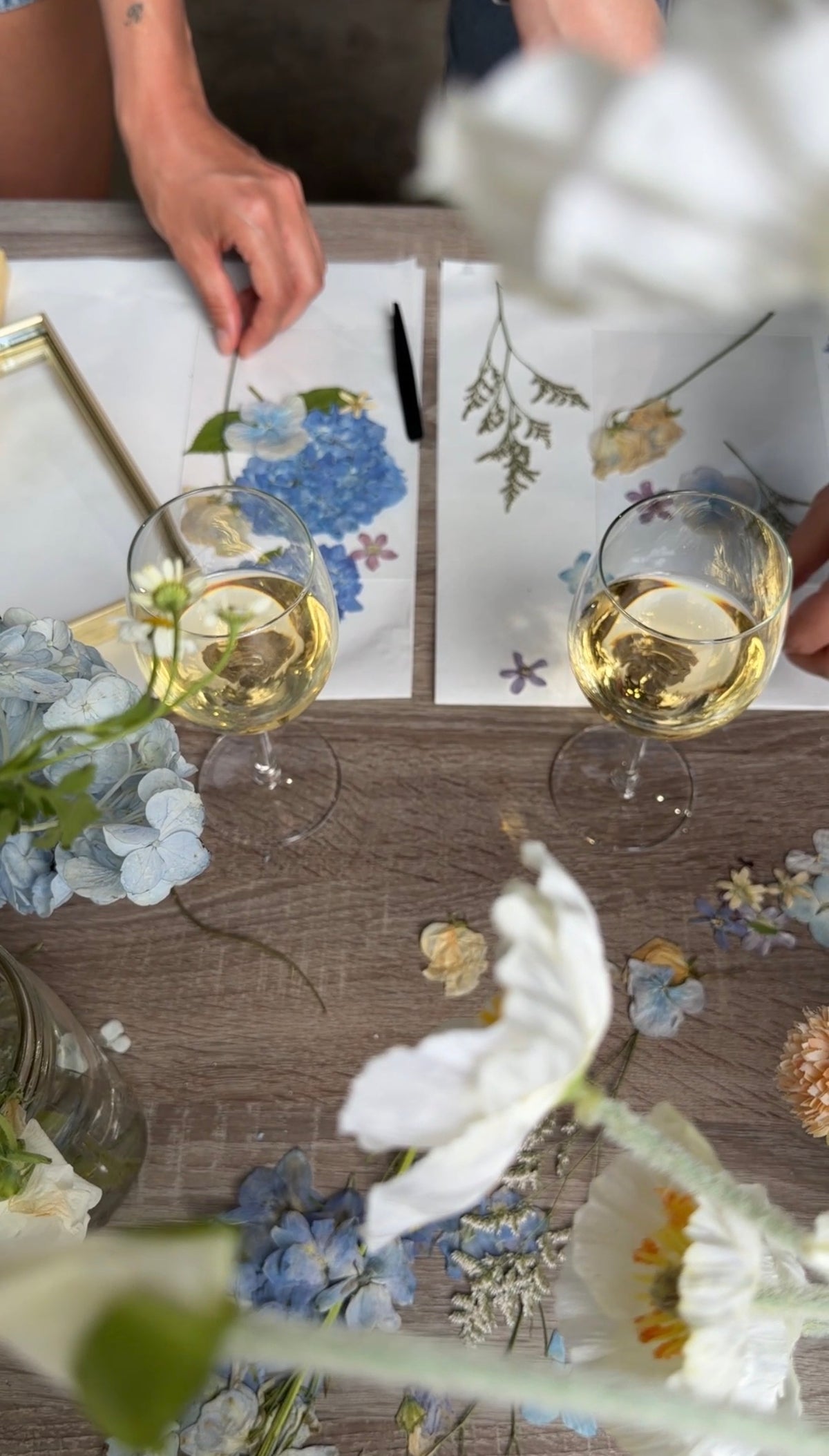 The Flower Press Experience: Bloom to Frame Series