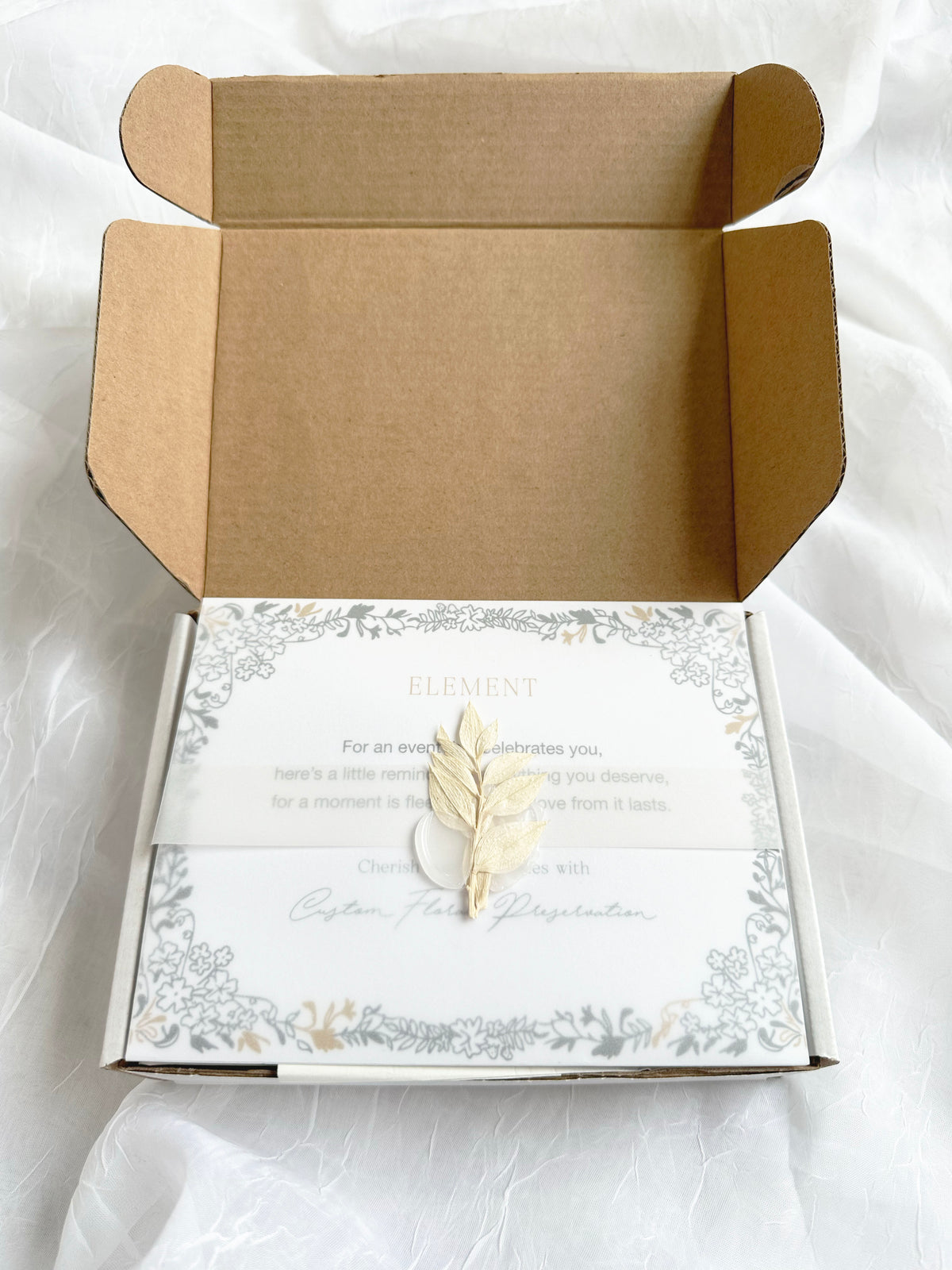 Floral Keepsake Gift Kit