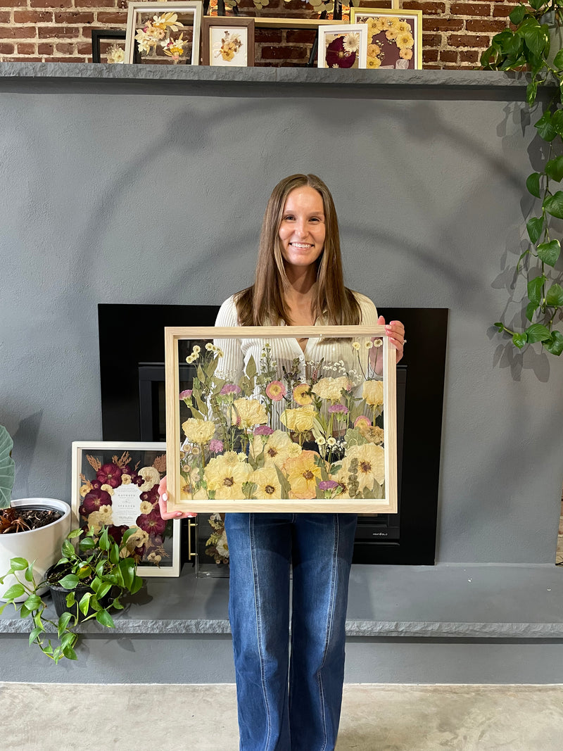 Field Style 16x10 Pressed Frame in Natural Wood