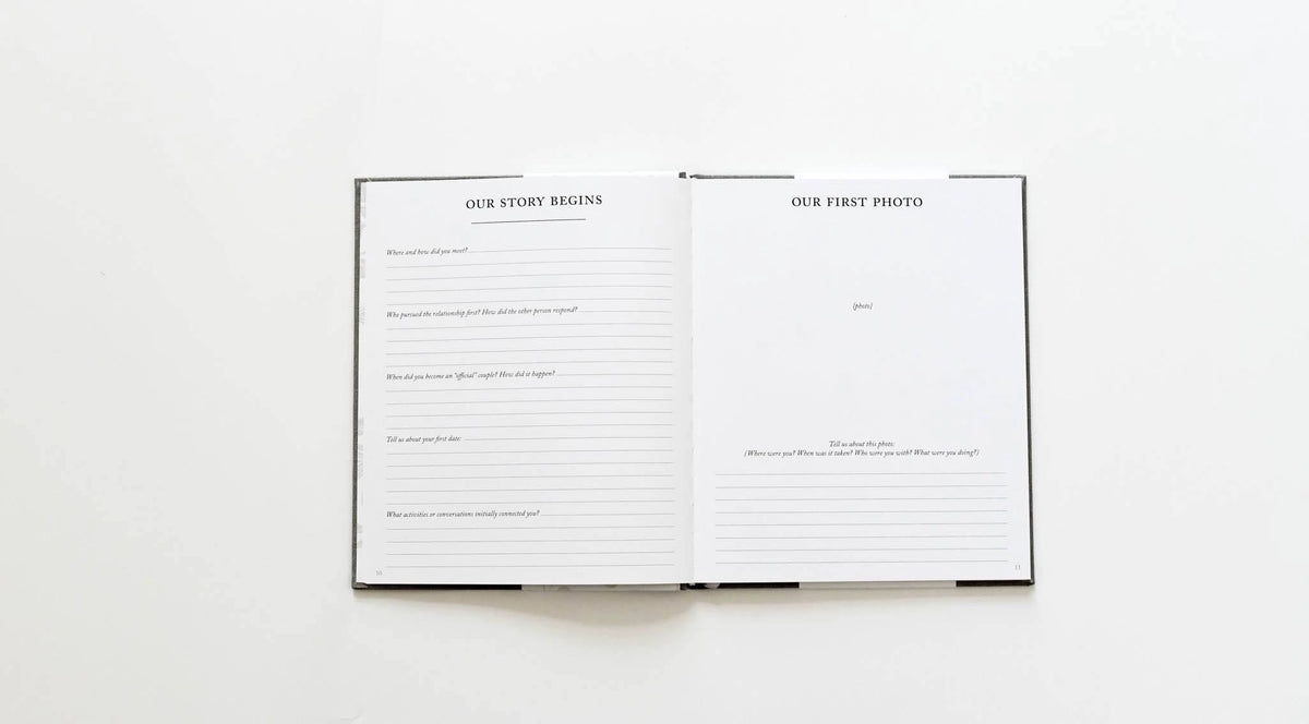 Engagement Journal | Guided Wedding Planning and Memory Book