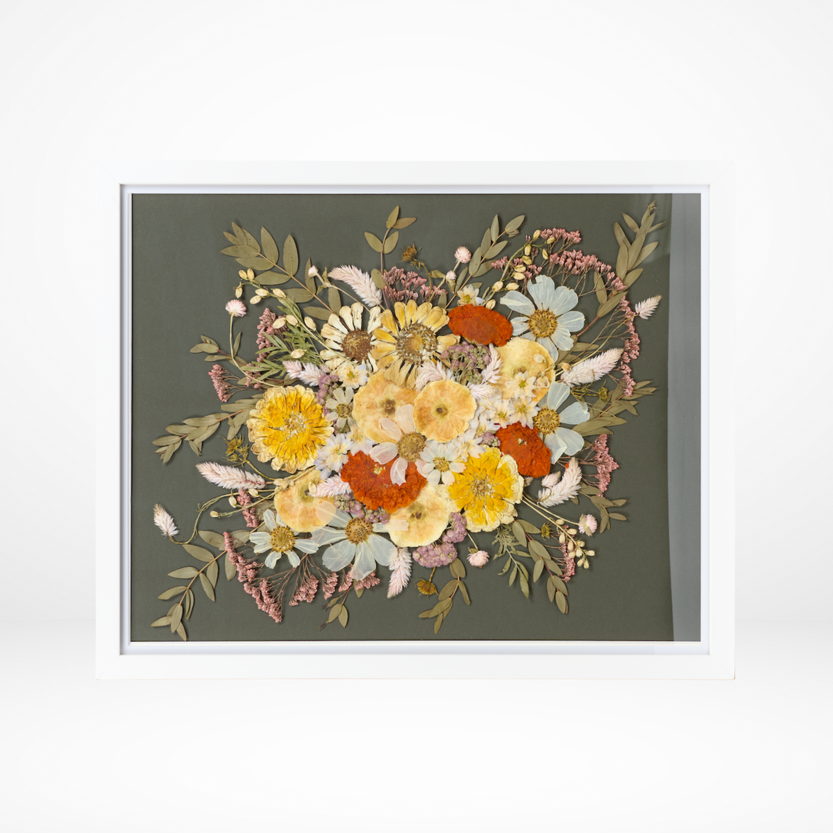 16x20 Flower Burst | Bouquet Preservation Frame