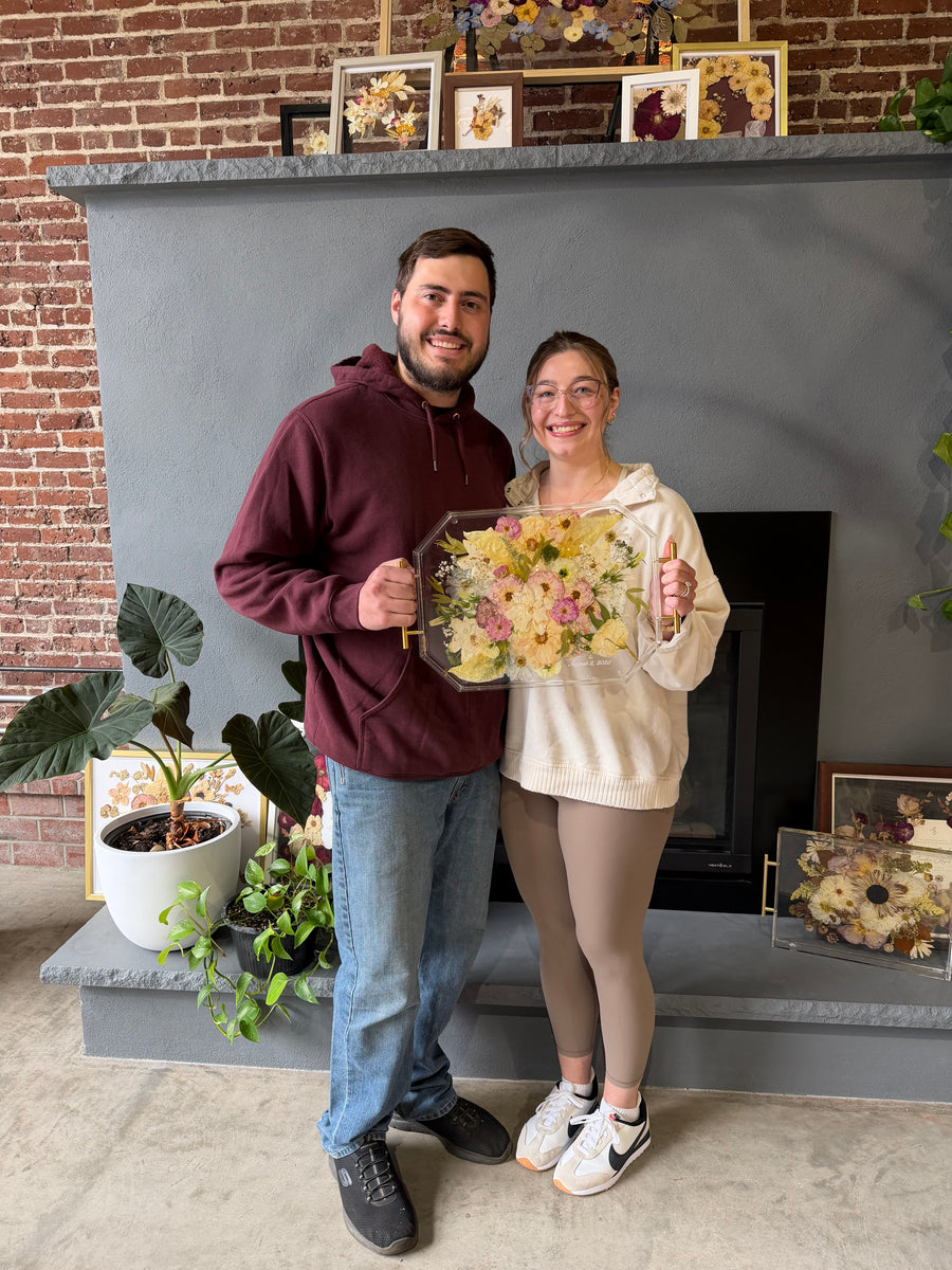 Geometric Serving Tray