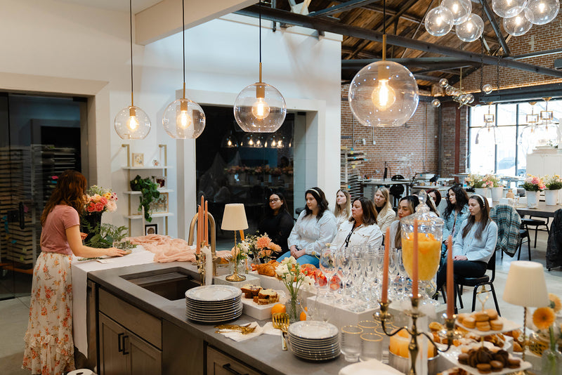 Flower Workshop + Tea Workshop