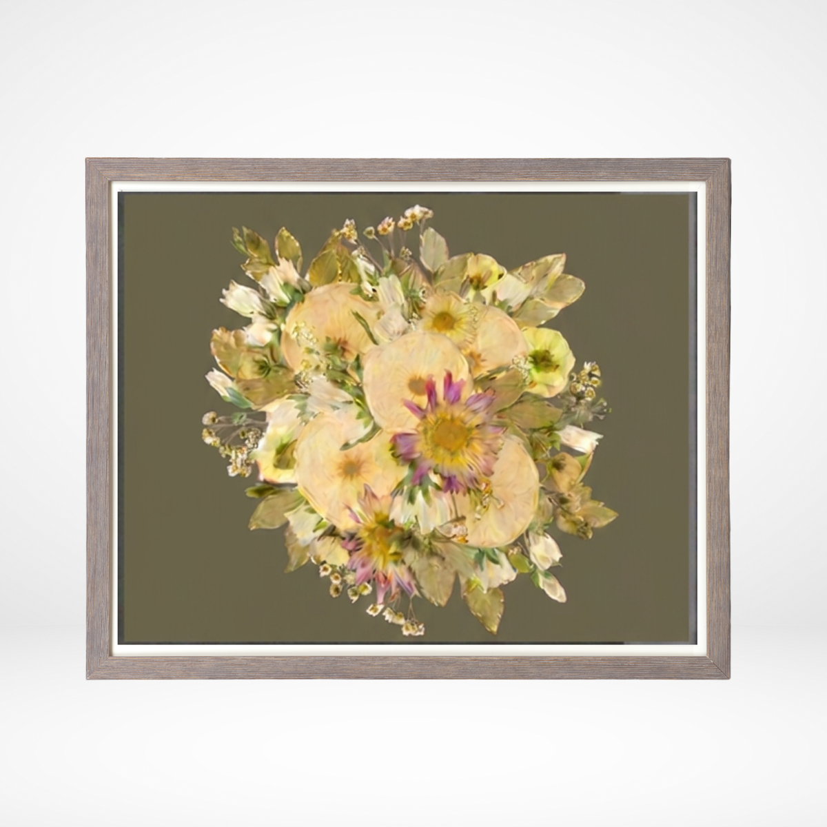 16x20 Flower Burst | Bouquet Preservation Frame