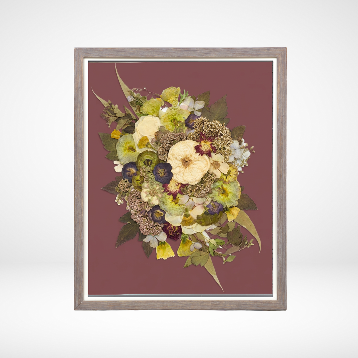 16x20 Flower Burst | Bouquet Preservation Frame