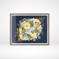 16x20 Flower Burst | Bouquet Preservation Frame