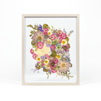 16x20 Flower Burst | Bouquet Preservation Frame