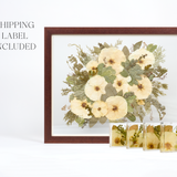 Keepsake + Ship | Pressed Bouquet Preservation Bundle