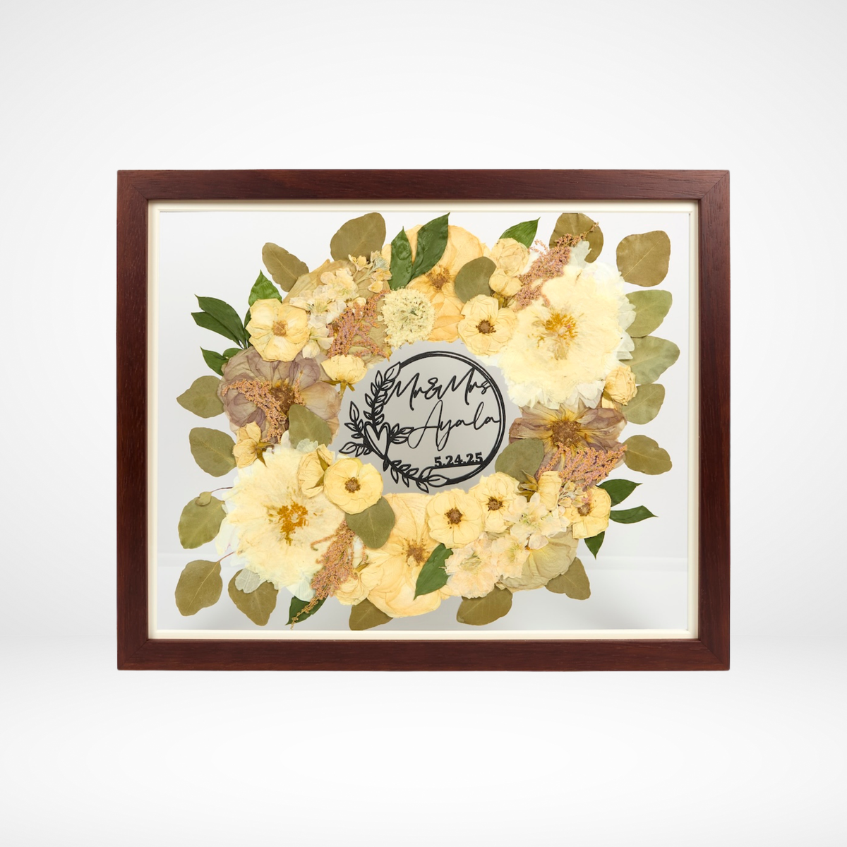 16x20 Flower Burst | Bouquet Preservation Frame