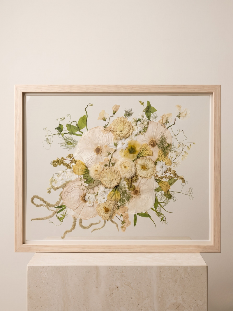 16x20 Pressed Frame -- Natural Wood