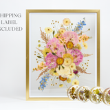 Keepsake + Ship | Pressed Bouquet Preservation Bundle