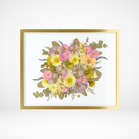 16x20 Flower Burst | Bouquet Preservation Frame