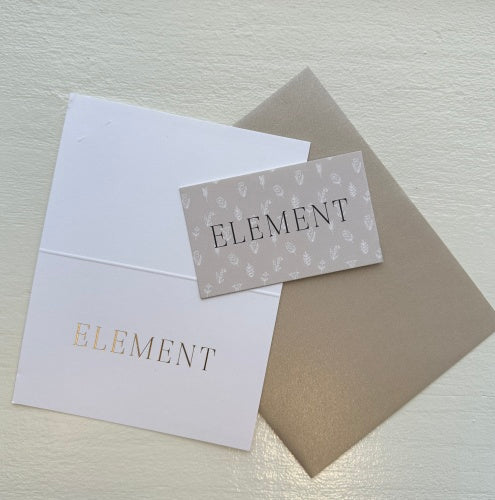 Flower Preservation Physical Gift Card | Element Design
