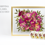 Keepsake + Ship | Pressed Bouquet Preservation Bundle