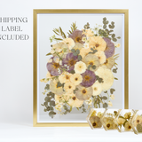 Keepsake + Ship | Pressed Bouquet Preservation Bundle
