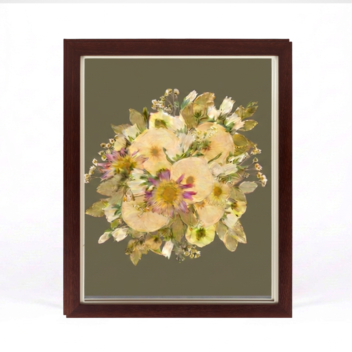 16x20 Flower Burst | Bouquet Preservation Frame