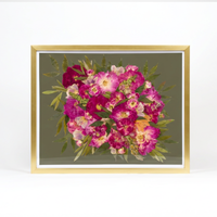16x20 Flower Burst | Bouquet Preservation Frame