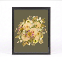 16x20 Flower Burst | Bouquet Preservation Frame