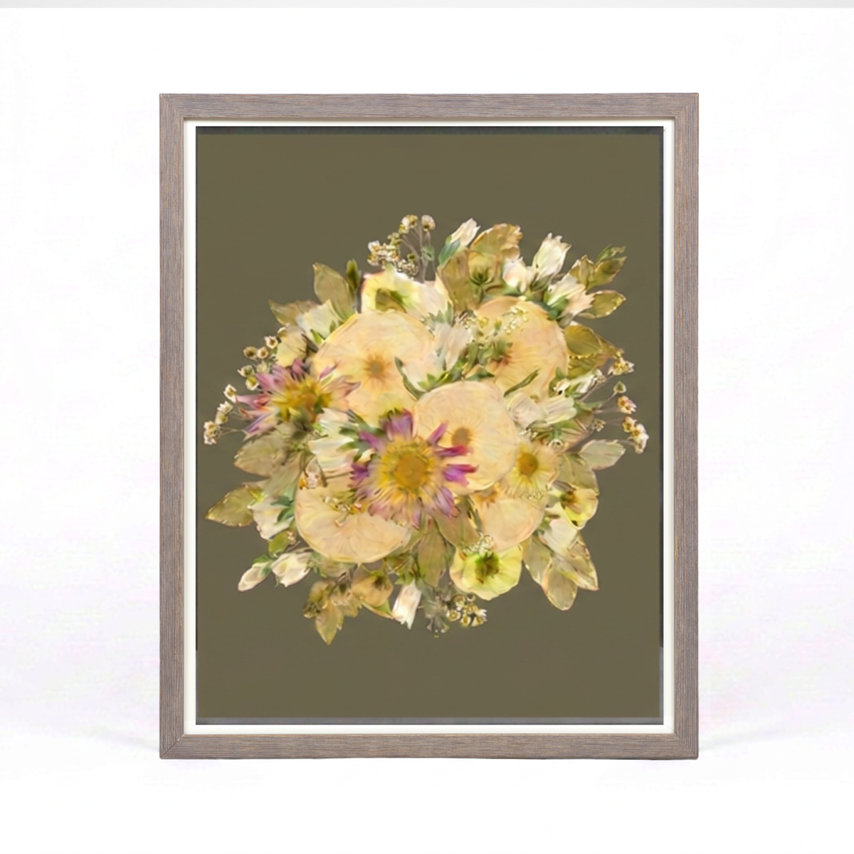 16x20 Flower Burst | Bouquet Preservation Frame