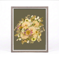16x20 Flower Burst | Bouquet Preservation Frame