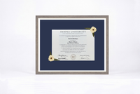 Pressed Flower Diploma Frame | 16x20 Graduation Keepsake