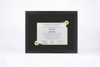 Pressed Flower Diploma Frame | 16x20 Graduation Keepsake