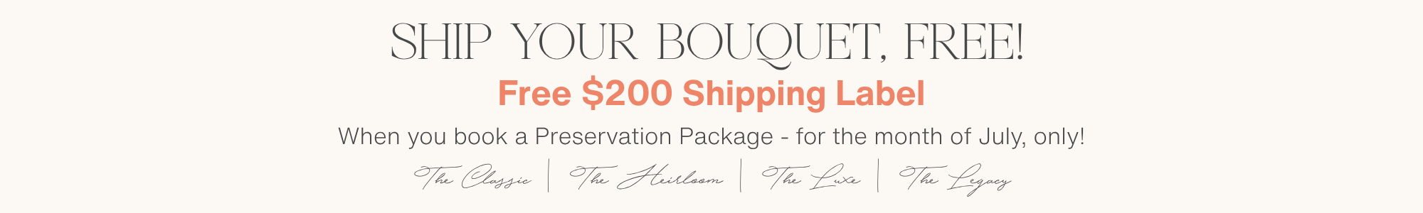 Bouquet Preservation Sale! Pressed Bouquet Shop by Element