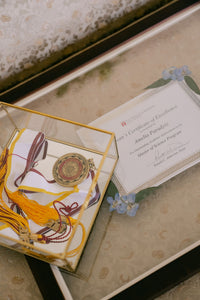 Pressed Flower Diploma Frame | 16x20 Graduation Keepsake