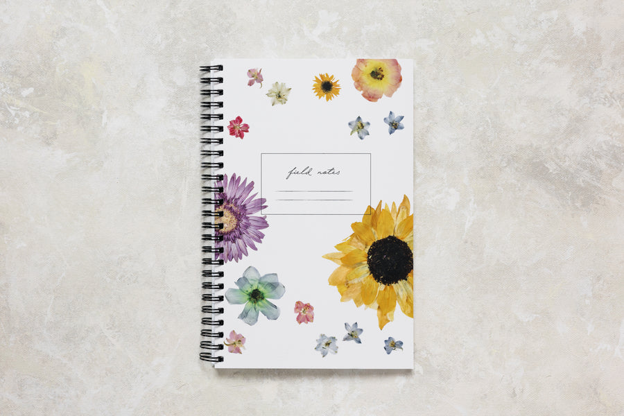 Pressed Flower Notebooks