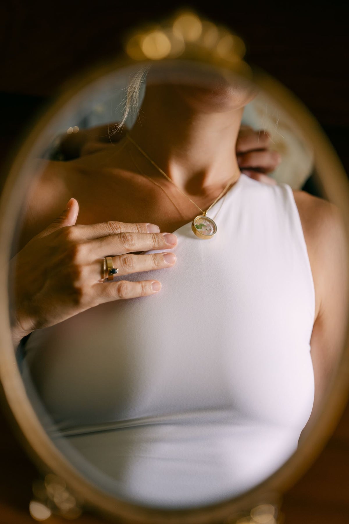 Petal Confetti Locket | Bouquet Preservation Necklace