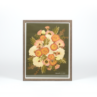 Digital Floral - Your Bouquet Designed as an Art Print (8-10 Week Delivery)