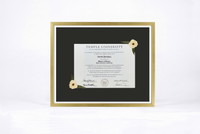 Pressed Flower Diploma Frame | 16x20 Graduation Keepsake