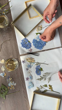 The Flower Press Experience: Bloom to Frame Series