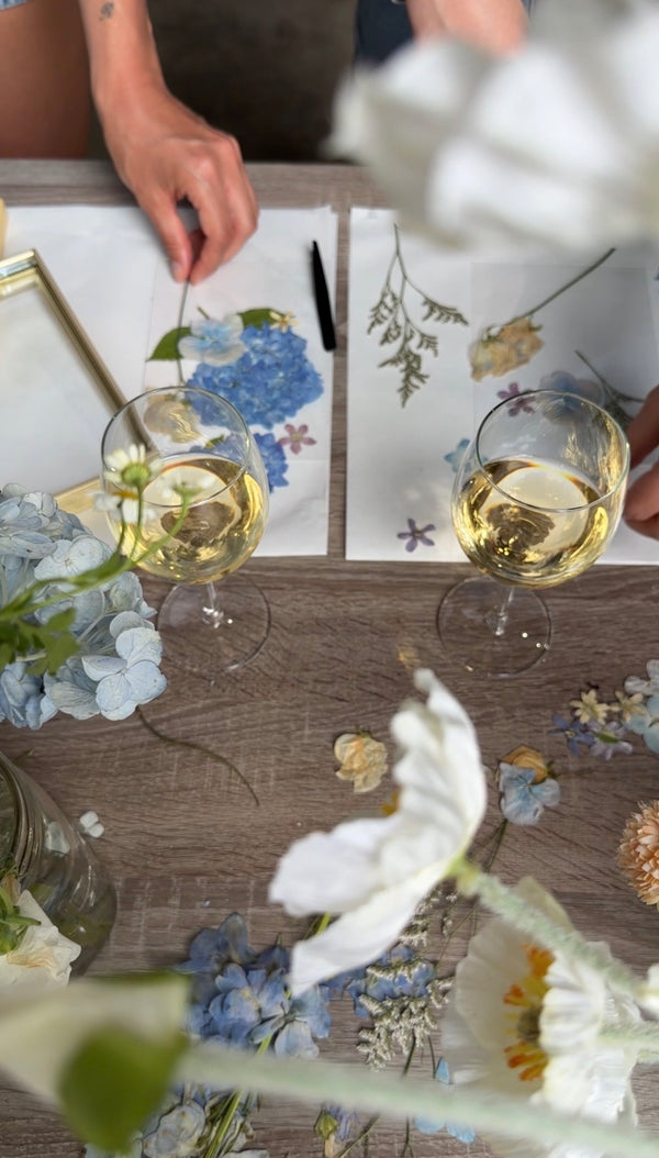 The Flower Press Experience: Bloom to Frame Series