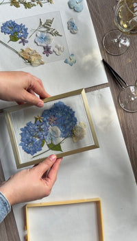 The Flower Press Experience: Bloom to Frame Series