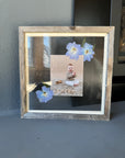 Preserved photograph with pressed flowers from Element Design Co, Element preservation. 