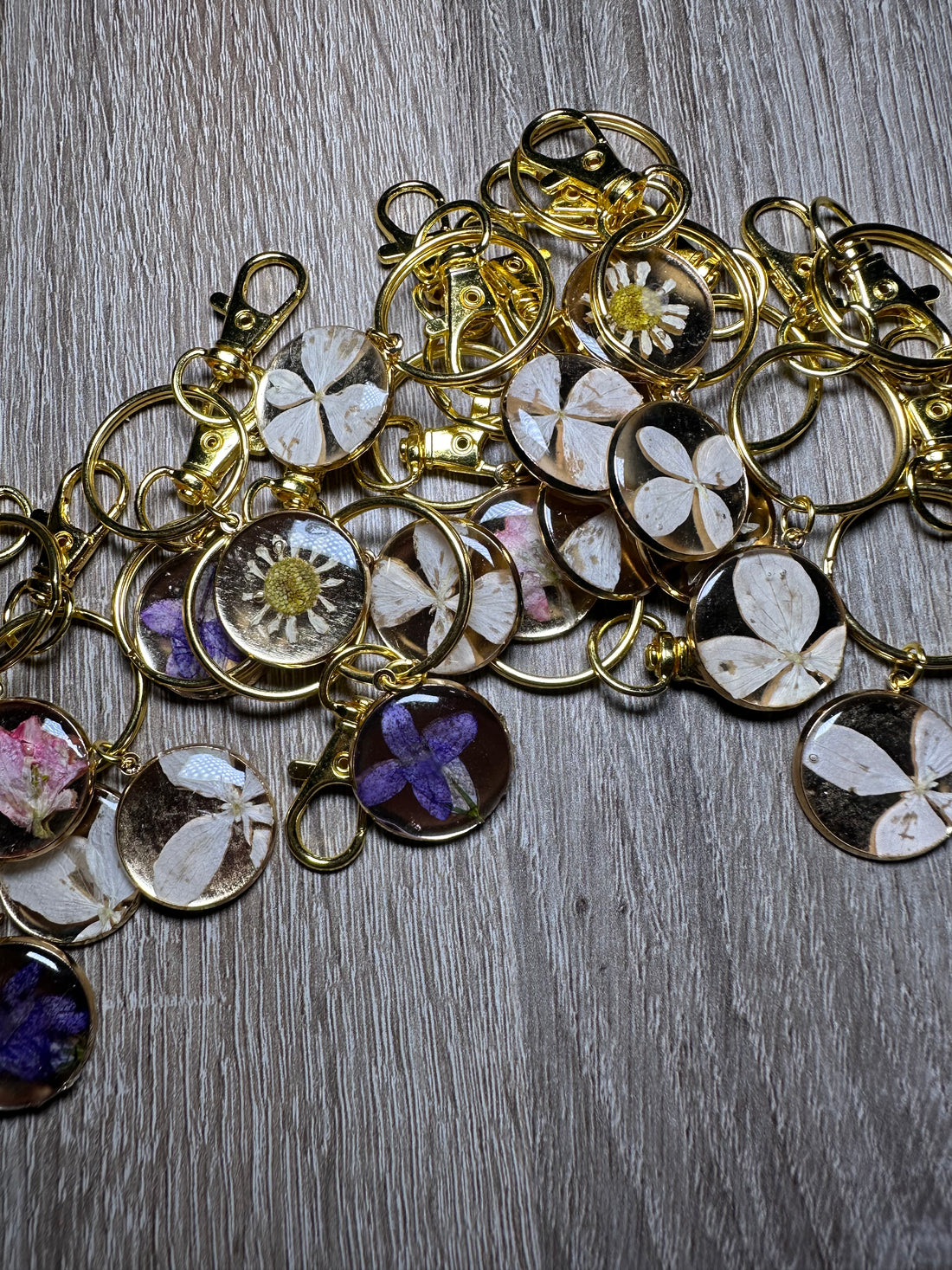 Gold Keychains