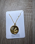 Gold Circle Necklaces