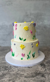Cake Decorating Class: Pressed Floral Inspired Designs