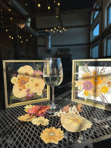 Pressed Flower Workshop At Stone Farm Cellars