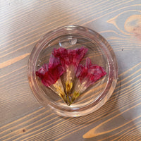 Circle Pressed Flower Ring Dishes