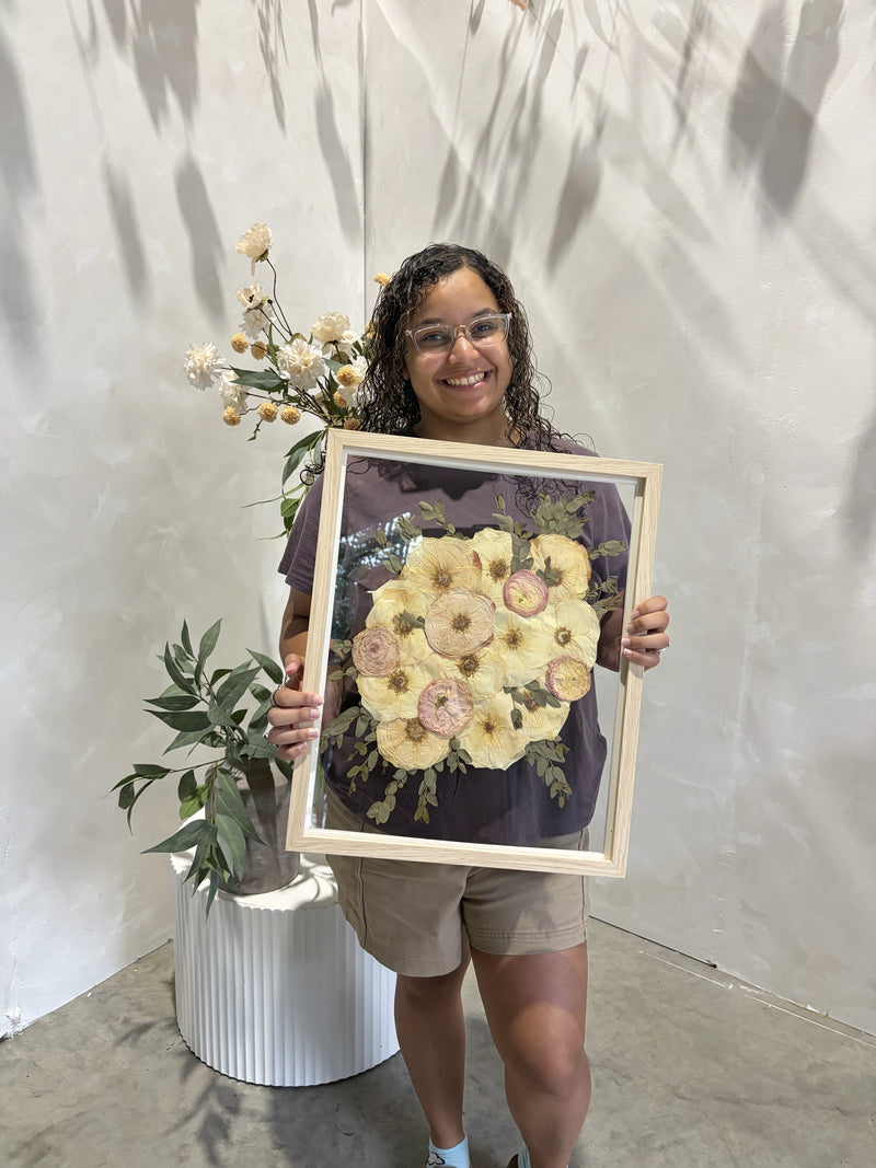 16x20 Natural Wood Frame